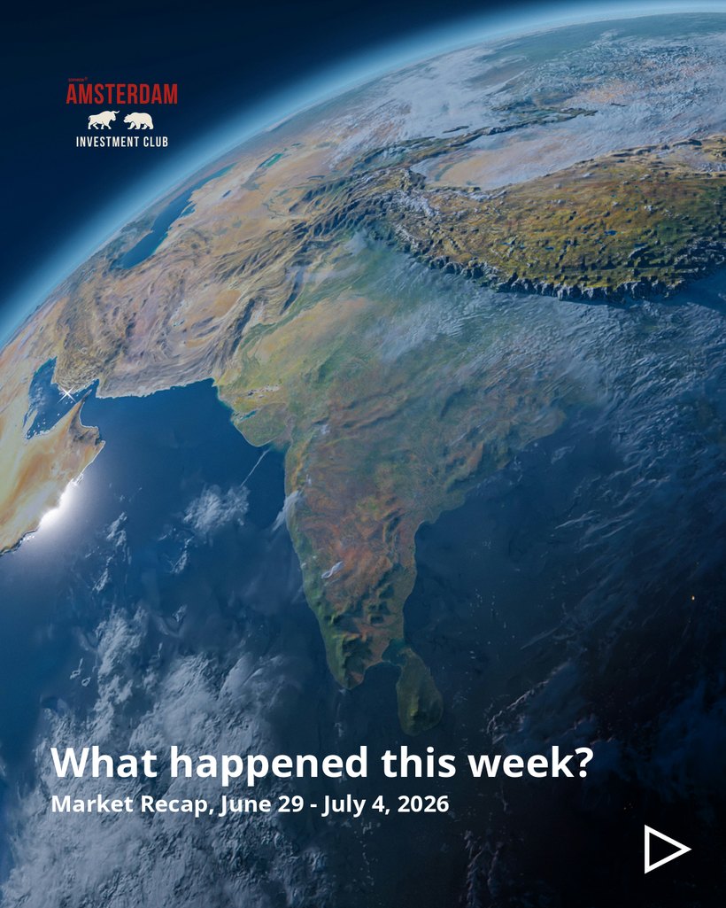 Weekly Market Update cover slide, week of 29 June to 4 July 2026